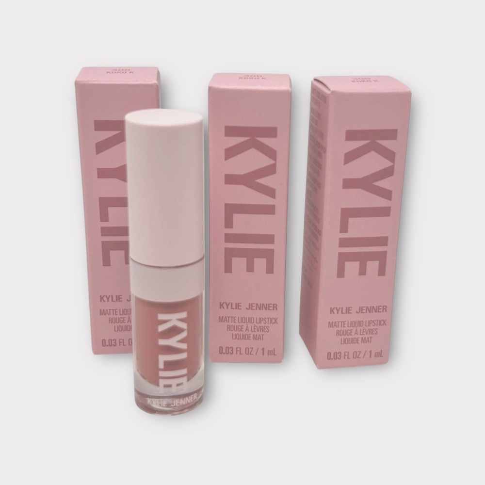 Kylie Jenner Cosmetics Matte Liquid Lipstick Koko K 300 .03oz NIB - Bundle of 3
